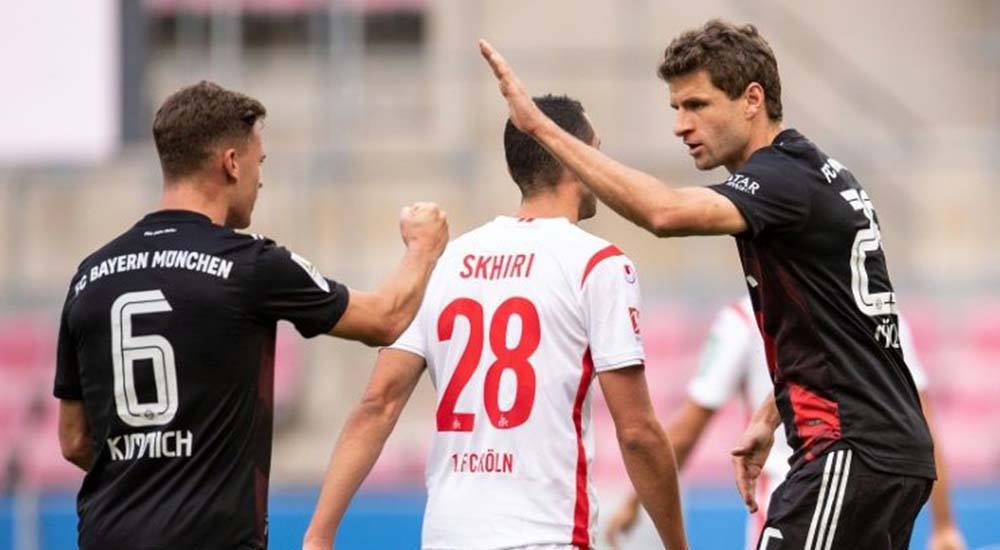 صورة ملخص اهداف مباراة بايرن ميونخ وكولن (2-1) اليوم فى الدورى الالمانى