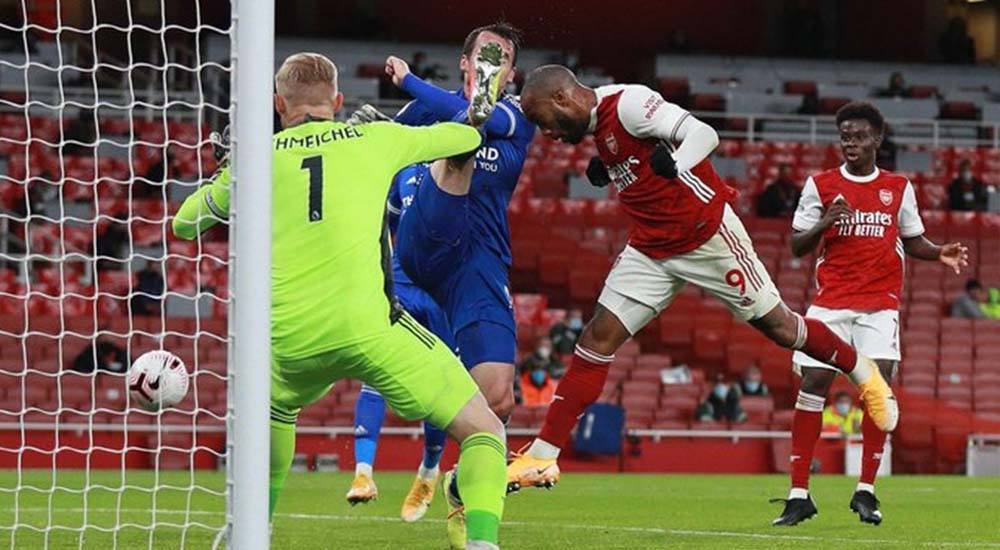 صورة ملخص اهداف مباراة ارسنال وليستر سيتي (0-1) اليوم في الدوري الانجليزي