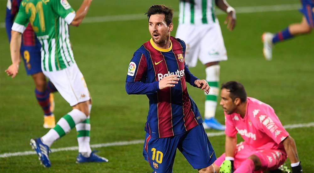 صورة ملخص اهداف مباراة برشلونة وريال بيتيس (5-2) اليوم في الدورى الاسبانى