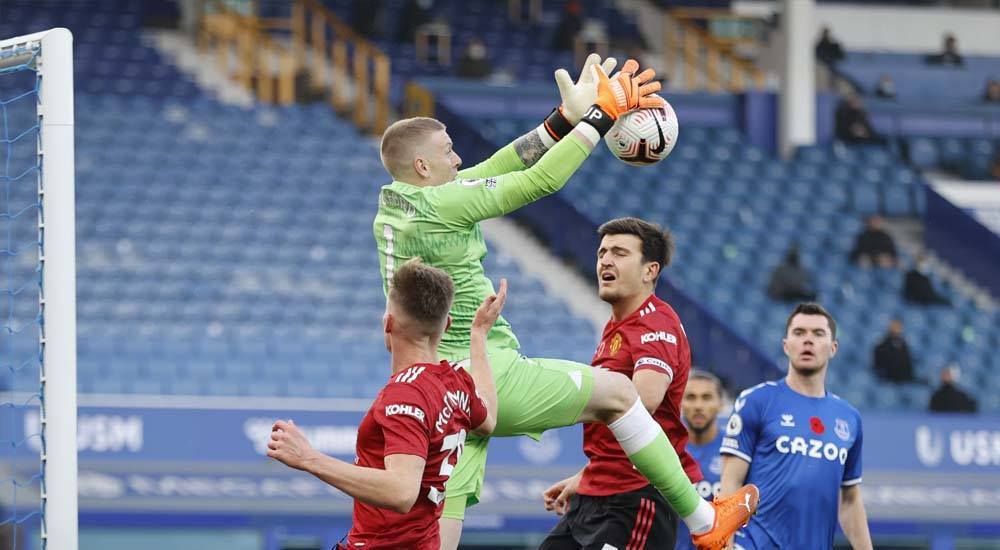 صورة ملخص اهداف مباراة مانشستر يونايتد وإيفرتون (3-1) اليوم في الدورى الانجليزي