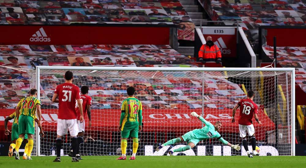 اهداف مباراة مانشستر يونايتد ووست بروميتش اليوم فى الدوري الانجليزي