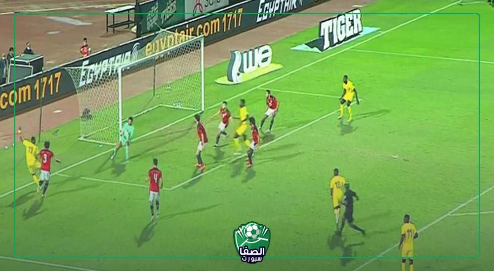 صورة بدون أهداف .. نهاية الشوط الاول من لقاء مصر وتوجو