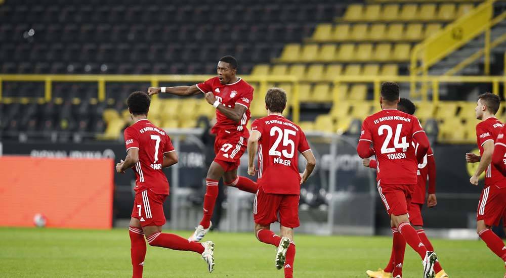 صورة ملخص اهداف مباراة بايرن ميونيخ وبوروسيا دورتموند (3-2) اليوم في الدورى الالمانى