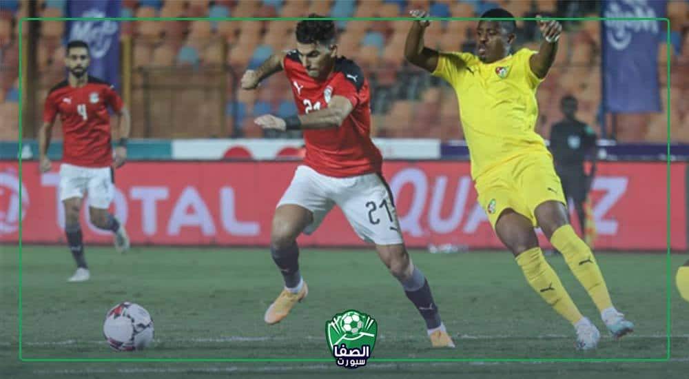 صورة منتخب مصر يتصدر المجموعة السابعة بهدف يتيم في شباك توجو
