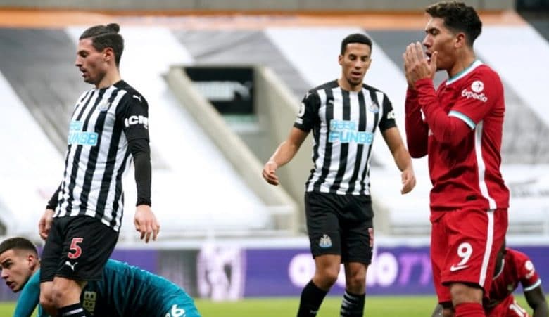 نتيجة مباراة ليفربول ونيوكاسل يونايتد اليوم في الدوري الانجليزي