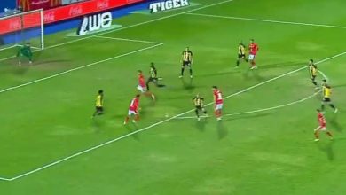 صورة أهداف مباراة الأهلي والمقاولون العرب (3-2) اليوم في الدوري المصري