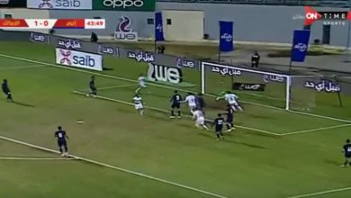صورة أهداف مباراة الزمالك وإنبي اليوم في الدوري المصري الممتاز
