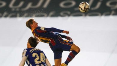 صورة أهداف مباراة برشلونة وريال سوسييداد (1-1) ضربات ترجيحية اليوم فى كأس السوبر الاسباني
