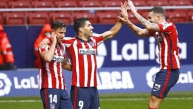 صورة تأجيل مباراة أتلتيكو مدريد وأتلتيك بيلباو بسبب سوء الاحوال الجوية