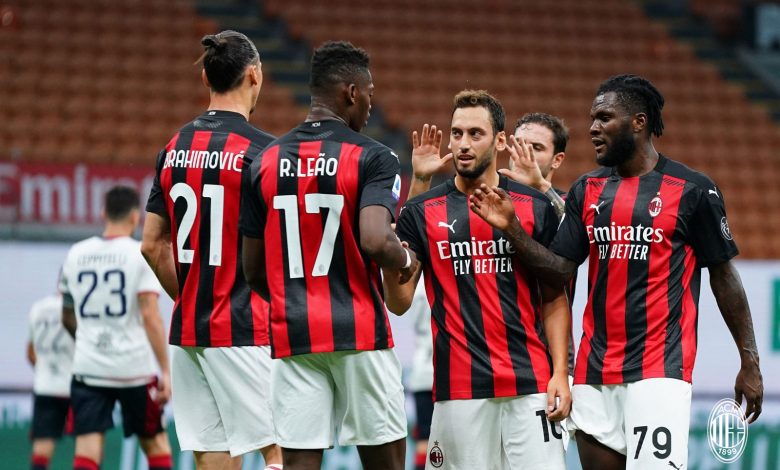 تشكيل ميلان اليوم أمام أتلانتا فى الدوري الايطالي