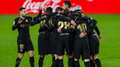 صورة قائمة برشلونة لمواجهة ريال سوسييداد فى كأس السوبر الإسباني
