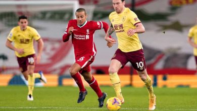صورة ليفربول يواصل السقوط ويفشل فى تخطي بيرنلي فى الدوري الانجليزي