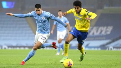 صورة مانشستر سيتي يهزم برايتون ويتقدم الى المركز الثالث بجدول الدوري الانجليزي