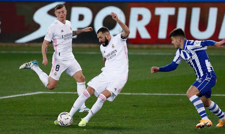 ملخص مباراة ريال مدريد وديبورتيفو ألافيس اليوم فى الدوري الاسباني