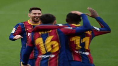 صورة أهداف برشلونة واشبيلية (2-0) اليوم في الدوري الاسباني