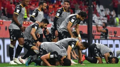 صورة الاهلي في مواجهة بايرن ميونخ في نصف نهائي كأس العالم للاندية