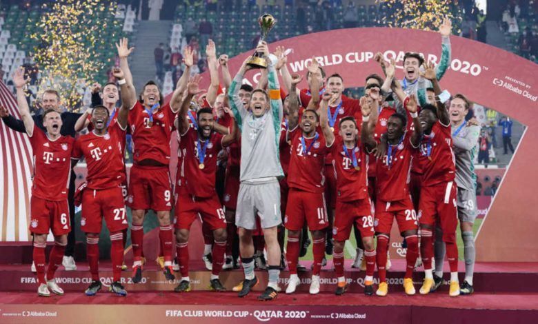 بايرن ميونيخ يتوج بكاس العالم للاندية ويحقق السداسية التاريخية