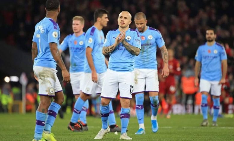 تشكيل مانشستر سيتي في مواجهة إيفرتون اليوم في الدوري الإنجليزي