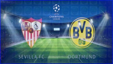 صورة موعد ومعلق مباراة بوروسيا دورتموند وإشبيلية القادمة والقنوات الناقلة في دوري أبطال أوروبا