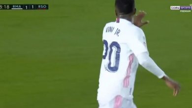 صورة أهداف مباراة ريال مدريد وريال سوسيداد (1-1) اليوم في الدوري الاسباني