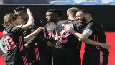 صورة أهداف مباراة ريال مدريد وسيلتا فيجو (3-1) اليوم في الدوري الاسباني