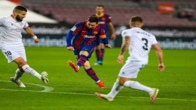 صورة أهداف مباراة برشلونة وهويسكا (4-1) اليوم في الدوري الاسباني