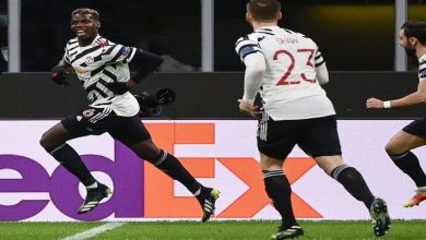صورة أهداف مباراة ميلان ومانشستر يونايتد (0-1) اليوم في الدوري الاوروبي