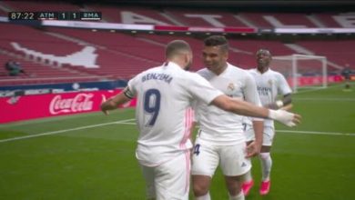 صورة أهداف مباراة ريال مدريد وأتلتيكو مدريد (1-1) اليوم في الدوري الاسباني