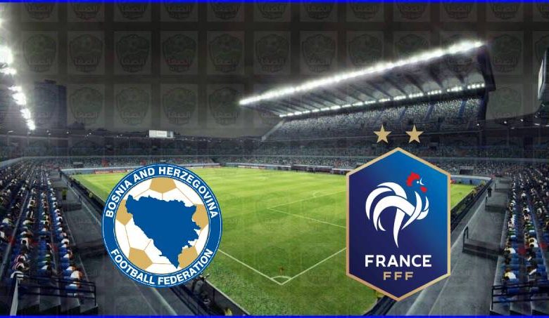 موعد ومعلق مباراة فرنسا والبوسنة والهرسك القادمة والقنوات الناقلة في تصفيات اوروبا لكأس العالم 2022