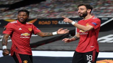 صورة أهداف مباراة مانشستر يونايتد وروما (6-2) اليوم في الدوري الاوروبي