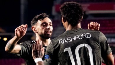 صورة أهداف مباراة مانشستر يونايتد وغرناطة (2-0) اليوم في الدوري الاوروبي