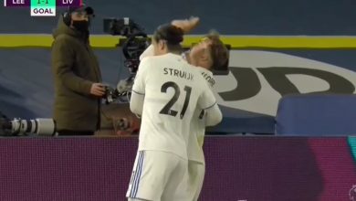صورة أهداف مباراة ليفربول وليدز يونايتد (1-1) اليوم في الدوري الانجليزي