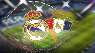 صورة موعد مباراة ريال مدريد وأوساسونا اليوم والقنوات الناقلة في الدوري الاسباني