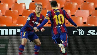 صورة أهداف مباراة برشلونة وفالنسيا (3-2) اليوم في الدوري الاسباني