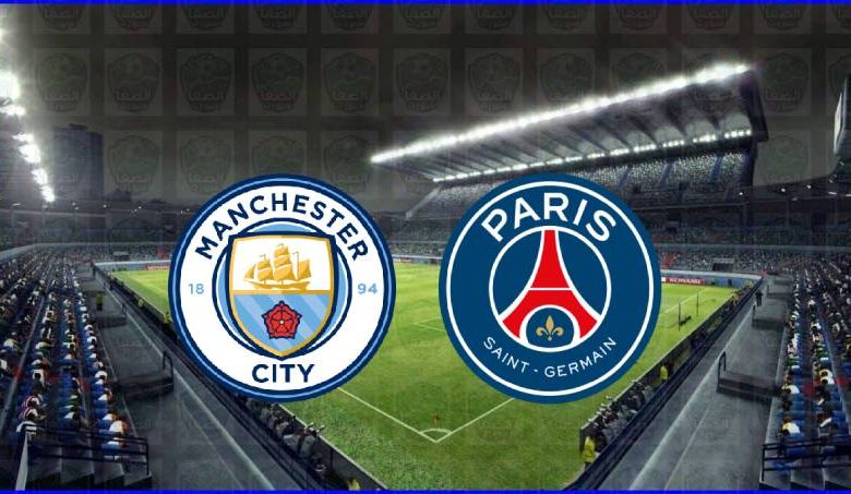 القنوات المفتوحة الناقلة لمباراة باريس سان جيرمان ومانشستر سيتي اليوم في دوري أبطال أوروبا
