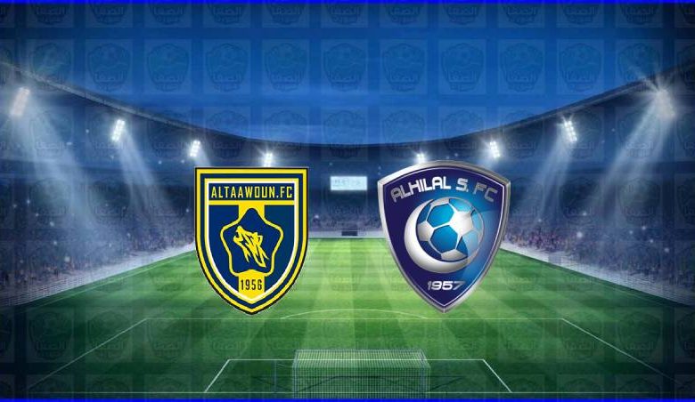 مشاهدة مباراة الهلال والتعاون اليوم بث مباشر في الدوري السعودي