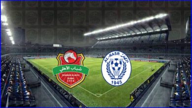 صورة مشاهدة مباراة شباب الأهلي دبي والنصر اليوم بث مباشر في الدوري الاماراتي