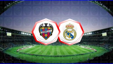 صورة القنوات المفتوحة الناقلة لمباراة ريال مدريد وليفانتي اليوم في الدوري الاسباني