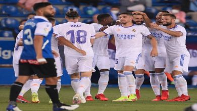 صورة أهداف مباراة ريال مدريد وديبورتيفو ألافيس (4-1) اليوم في الدوري الاسباني