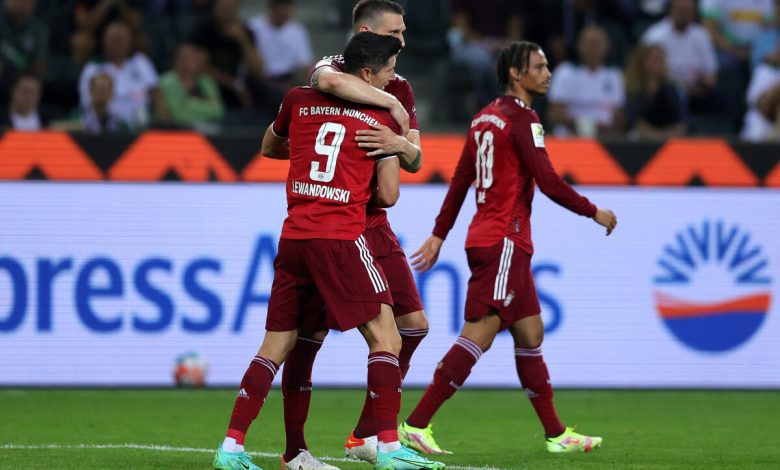 نتيجة مباراة بايرن ميونيخ وبوروسيا مونشنغلادباخ اليوم في الدوري الالماني
