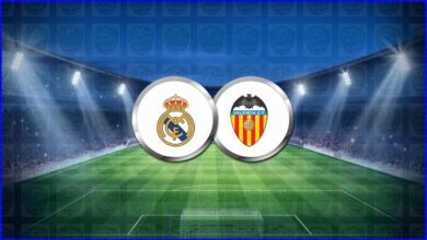صورة القنوات المفتوحة الناقلة لمباراة ريال مدريد وفالنسيا اليوم فى الدوري الاسباني