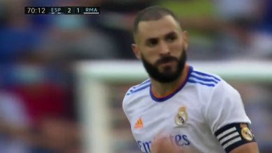 صورة أهداف مباراة ريال مدريد وإسبانيول (1-2) اليوم فى الدوري الاسباني