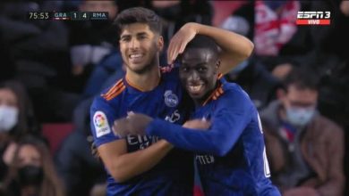 صورة اهداف مباراة ريال مدريد وغرناطة (4-1) اليوم في الدوري الاسباني