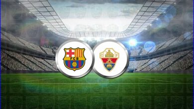 صورة القنوات المفتوحة الناقلة لمباراة برشلونة وإلتشي اليوم فى الدوري الاسباني
