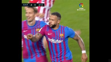 صورة أهداف مباراة برشلونة وأتلتيك بيلباو (4-0) اليوم في الدوري الاسباني