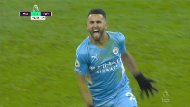 صورة أهداف مباراة مانشستر سيتي وتوتنهام هوتسبير (2-3) اليوم في الدوري الانجليزي