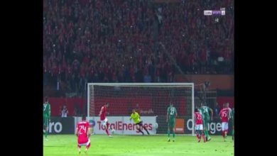 صورة أهداف مباراة الأهلي والرجاء الرياضي (1-0)اليوم .. هدف عمرو السولية