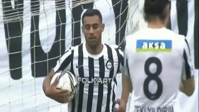 صورة هدف أحمد ياسر ريان اليوم في مباراة ألتاي وانطاليا سبور بالدوري التركي