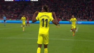 صورة أهداف بايرن ميونيخ وفياريال (1-1).. هدف سامويل شوكويزي اليوم