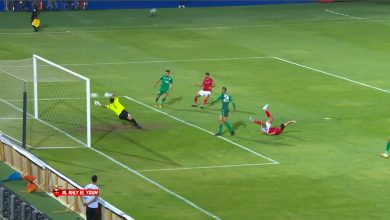 صورة أهداف مباراة الأهلي والرجاء الرياضي (2-0)اليوم .. هدف حسين الشحات
